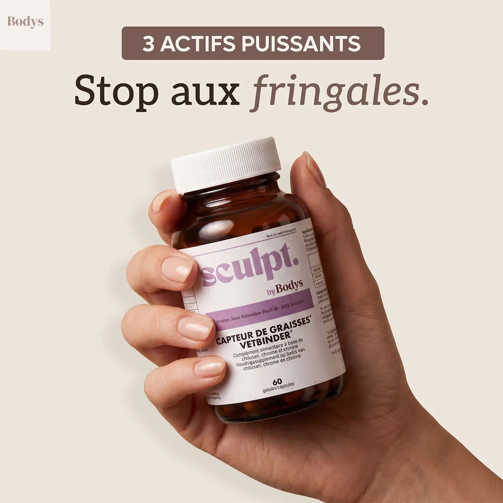 Sculpt - Gélule formule capteur de graisse & coupe-faim Bodys