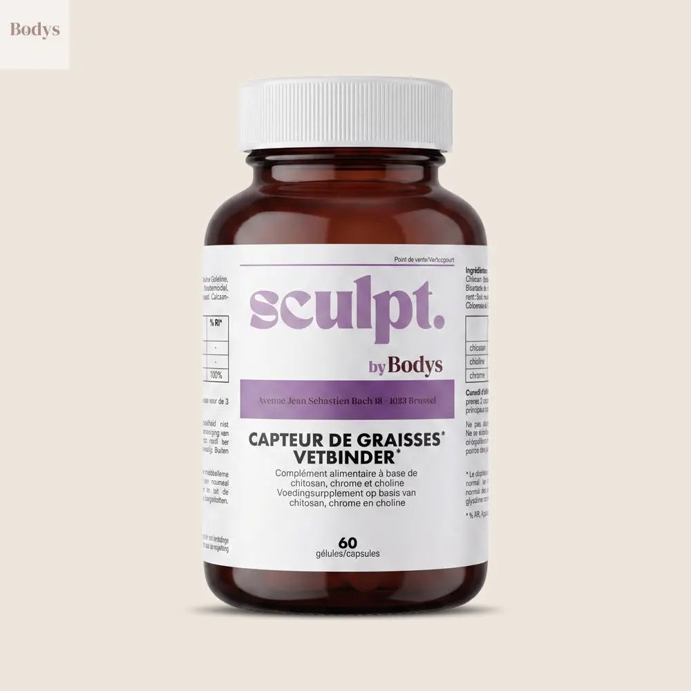 Sculpt - Gélule formule capteur de graisse & coupe-faim Bodys